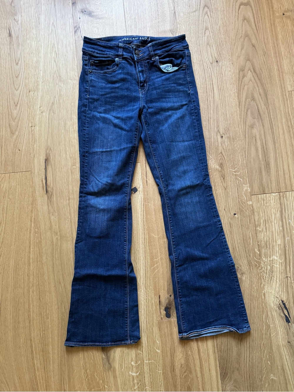 American Eagle Outfitters Indigo Flare Jeans